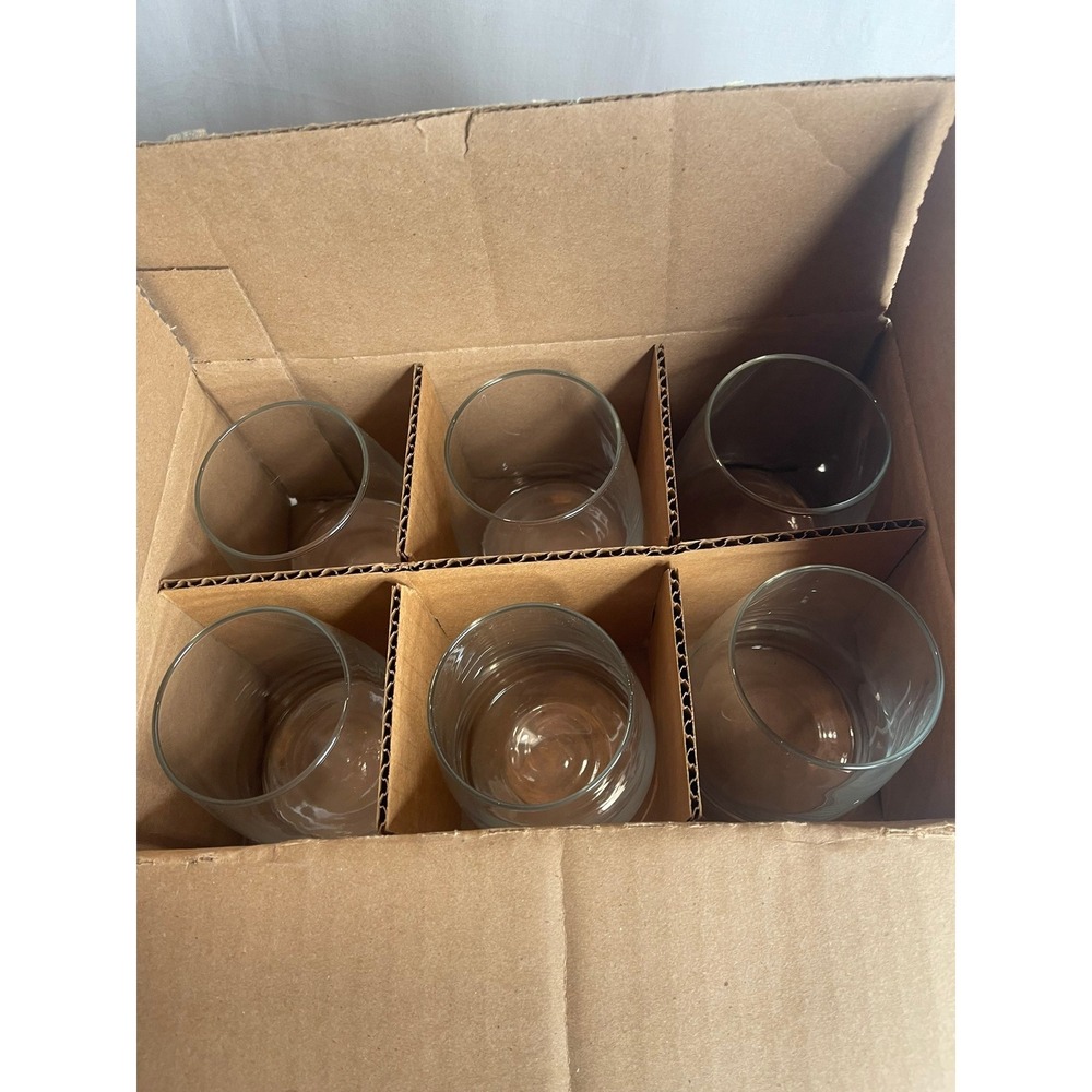 Threshold Cranston Short Tumbler Glass Set‎ of 6 Clear 340ml USA